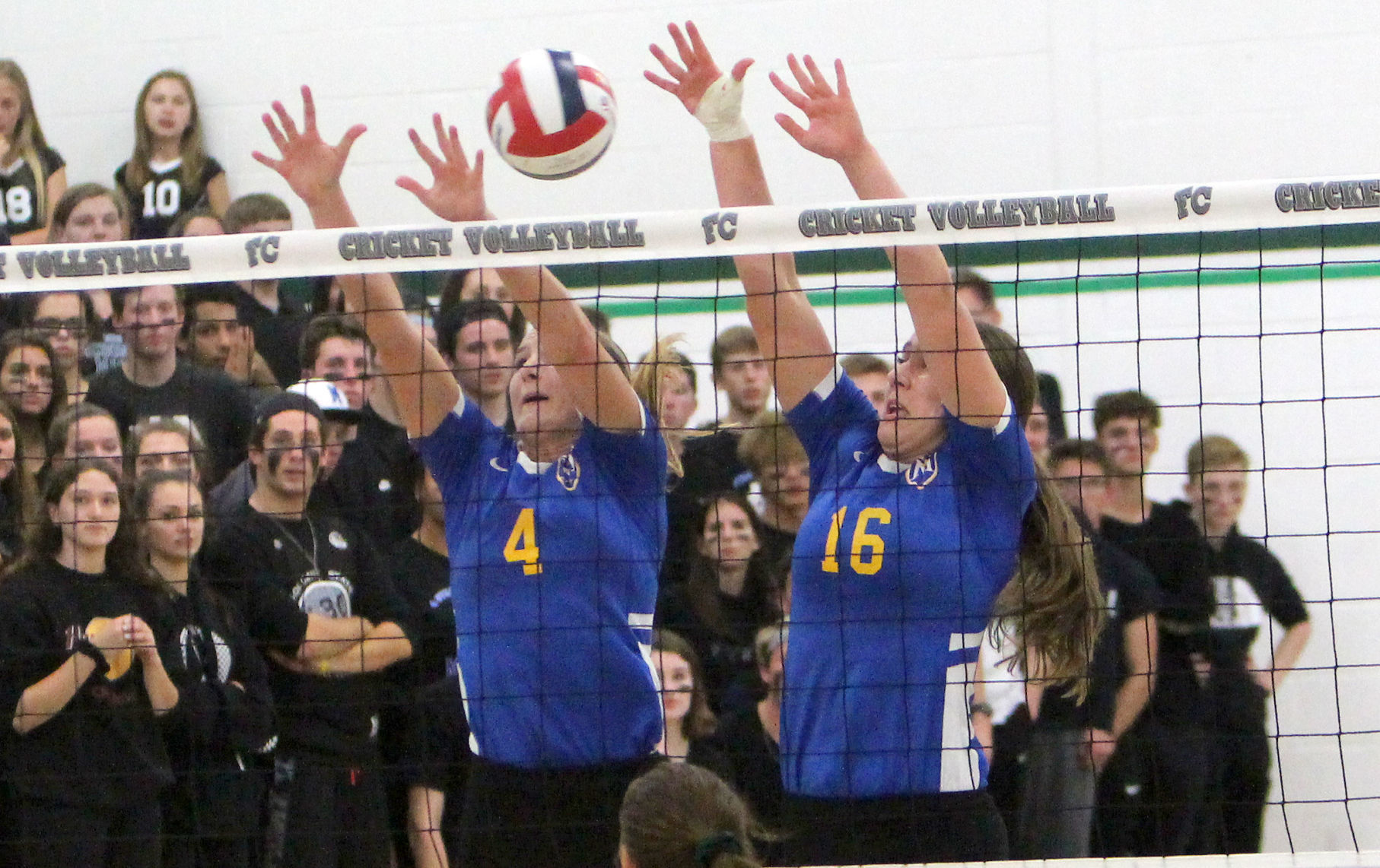 McDonell at Fall Creek volleyball 10-10-19